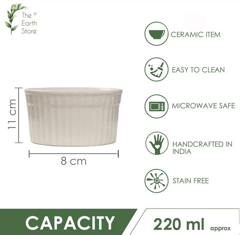 Cream Frontier Bowls (Set of 2) - The Earth Store - Bowl